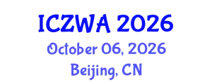 International Conference on Zoology and Wild Animals (ICZWA) October 06, 2026 - Beijing, China