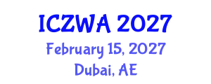 International Conference on Zoology and Wild Animals (ICZWA) February 15, 2027 - Dubai, United Arab Emirates