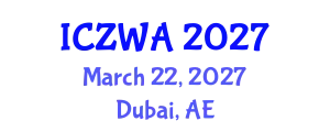 International Conference on Zoology and Wild Animals (ICZWA) March 22, 2027 - Dubai, United Arab Emirates