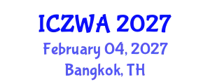International Conference on Zoology and Wild Animals (ICZWA) February 04, 2027 - Bangkok, Thailand