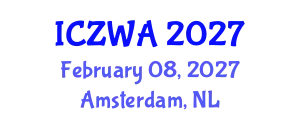 International Conference on Zoology and Wild Animals (ICZWA) February 08, 2027 - Amsterdam, Netherlands