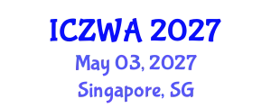 International Conference on Zoology and Wild Animals (ICZWA) May 03, 2027 - Singapore, Singapore