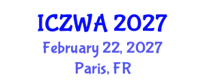 International Conference on Zoology and Wild Animals (ICZWA) February 22, 2027 - Paris, France