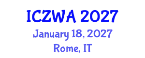 International Conference on Zoology and Wild Animals (ICZWA) January 18, 2027 - Rome, Italy