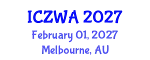 International Conference on Zoology and Wild Animals (ICZWA) February 01, 2027 - Melbourne, Australia