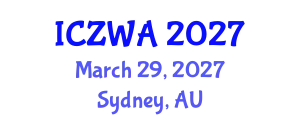 International Conference on Zoology and Wild Animals (ICZWA) March 29, 2027 - Sydney, Australia