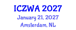 International Conference on Zoology and Wild Animals (ICZWA) January 21, 2027 - Amsterdam, Netherlands
