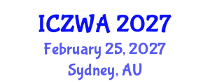 International Conference on Zoology and Wild Animals (ICZWA) February 25, 2027 - Sydney, Australia
