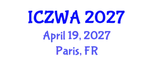 International Conference on Zoology and Wild Animals (ICZWA) April 19, 2027 - Paris, France