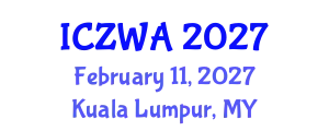 International Conference on Zoology and Wild Animals (ICZWA) February 11, 2027 - Kuala Lumpur, Malaysia