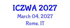 International Conference on Zoology and Wild Animals (ICZWA) March 04, 2027 - Rome, Italy