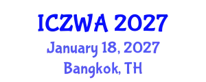 International Conference on Zoology and Wild Animals (ICZWA) January 18, 2027 - Bangkok, Thailand
