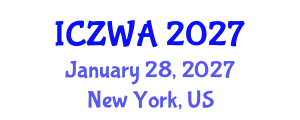 International Conference on Zoology and Wild Animals (ICZWA) January 28, 2027 - New York, United States