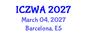 International Conference on Zoology and Wild Animals (ICZWA) March 04, 2027 - Barcelona, Spain
