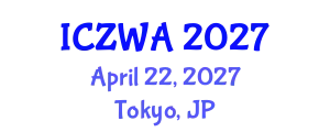 International Conference on Zoology and Wild Animals (ICZWA) April 22, 2027 - Tokyo, Japan