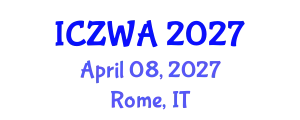 International Conference on Zoology and Wild Animals (ICZWA) April 08, 2027 - Rome, Italy