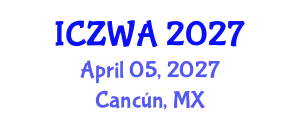 International Conference on Zoology and Wild Animals (ICZWA) April 05, 2027 - Cancún, Mexico