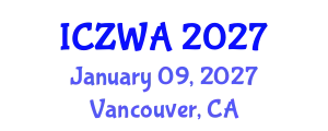 International Conference on Zoology and Wild Animals (ICZWA) January 09, 2027 - Vancouver, Canada