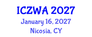 International Conference on Zoology and Wild Animals (ICZWA) January 16, 2027 - Nicosia, Cyprus