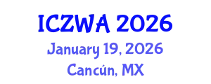 International Conference on Zoology and Wild Animals (ICZWA) January 19, 2026 - Cancún, Mexico