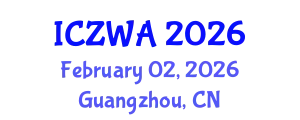 International Conference on Zoology and Wild Animals (ICZWA) February 02, 2026 - Guangzhou, China