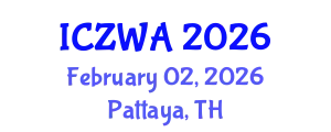 International Conference on Zoology and Wild Animals (ICZWA) February 02, 2026 - Pattaya, Thailand