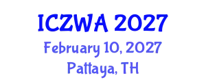 International Conference on Zoology and Wild Animals (ICZWA) February 10, 2027 - Pattaya, Thailand