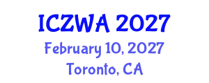 International Conference on Zoology and Wild Animals (ICZWA) February 10, 2027 - Toronto, Canada
