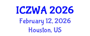 International Conference on Zoology and Wild Animals (ICZWA) February 12, 2026 - Houston, United States