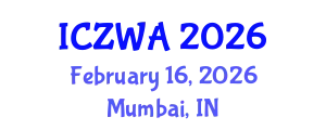 International Conference on Zoology and Wild Animals (ICZWA) February 16, 2026 - Mumbai, India
