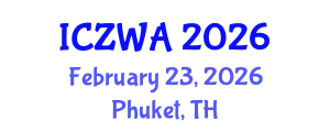 International Conference on Zoology and Wild Animals (ICZWA) February 23, 2026 - Phuket, Thailand