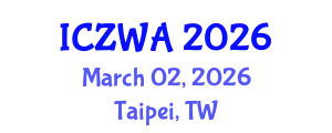 International Conference on Zoology and Wild Animals (ICZWA) March 02, 2026 - Taipei, Taiwan