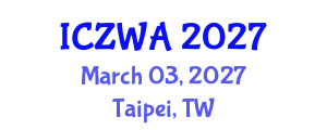 International Conference on Zoology and Wild Animals (ICZWA) March 03, 2027 - Taipei, Taiwan