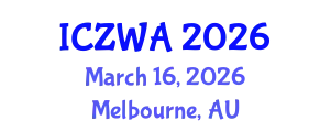 International Conference on Zoology and Wild Animals (ICZWA) March 16, 2026 - Melbourne, Australia
