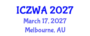 International Conference on Zoology and Wild Animals (ICZWA) March 17, 2027 - Melbourne, Australia