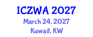 International Conference on Zoology and Wild Animals (ICZWA) March 24, 2027 - Kuwait, Kuwait