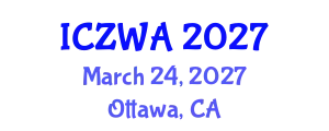 International Conference on Zoology and Wild Animals (ICZWA) March 24, 2027 - Ottawa, Canada