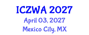 International Conference on Zoology and Wild Animals (ICZWA) April 03, 2027 - Mexico City, Mexico