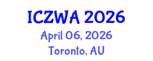 International Conference on Zoology and Wild Animals (ICZWA) April 06, 2026 - Toronto, Australia