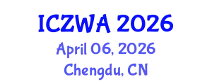 International Conference on Zoology and Wild Animals (ICZWA) April 06, 2026 - Chengdu, China