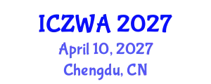 International Conference on Zoology and Wild Animals (ICZWA) April 10, 2027 - Chengdu, China