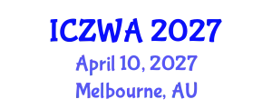 International Conference on Zoology and Wild Animals (ICZWA) April 10, 2027 - Melbourne, Australia