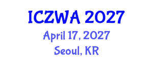 International Conference on Zoology and Wild Animals (ICZWA) April 17, 2027 - Seoul, Republic of Korea