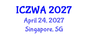 International Conference on Zoology and Wild Animals (ICZWA) April 24, 2027 - Singapore, Singapore