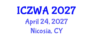 International Conference on Zoology and Wild Animals (ICZWA) April 24, 2027 - Nicosia, Cyprus