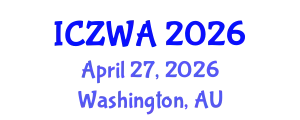 International Conference on Zoology and Wild Animals (ICZWA) April 27, 2026 - Washington, Australia