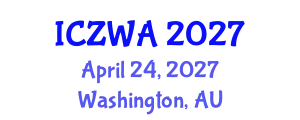International Conference on Zoology and Wild Animals (ICZWA) April 24, 2027 - Washington, Australia
