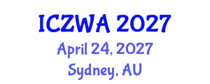 International Conference on Zoology and Wild Animals (ICZWA) April 24, 2027 - Sydney, Australia