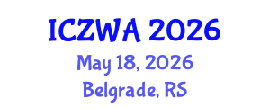 International Conference on Zoology and Wild Animals (ICZWA) May 18, 2026 - Belgrade, Serbia