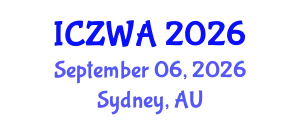 International Conference on Zoology and Wild Animals (ICZWA) September 06, 2026 - Sydney, Australia